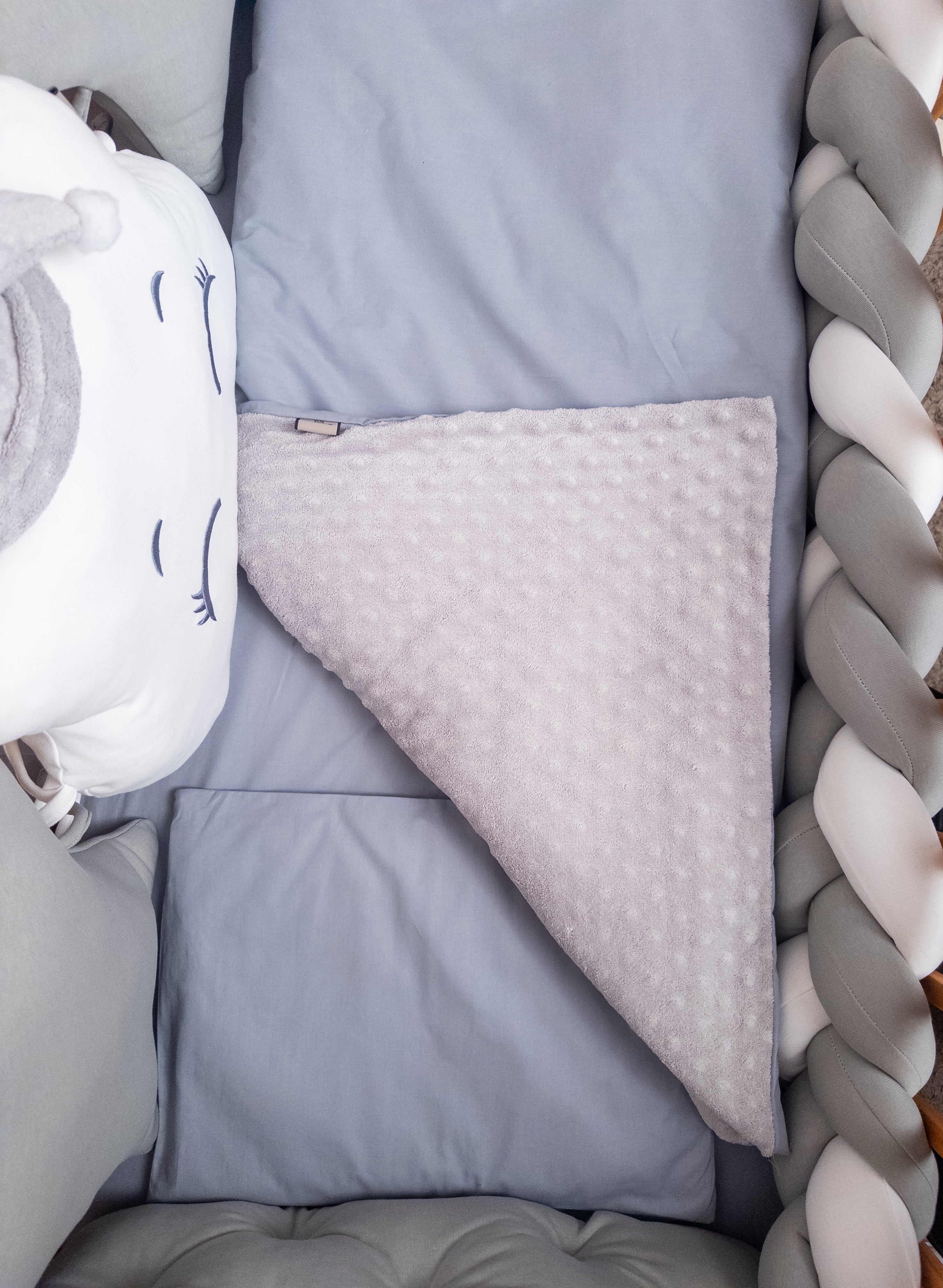 Oblak Ogradica & Posteljina - Siva