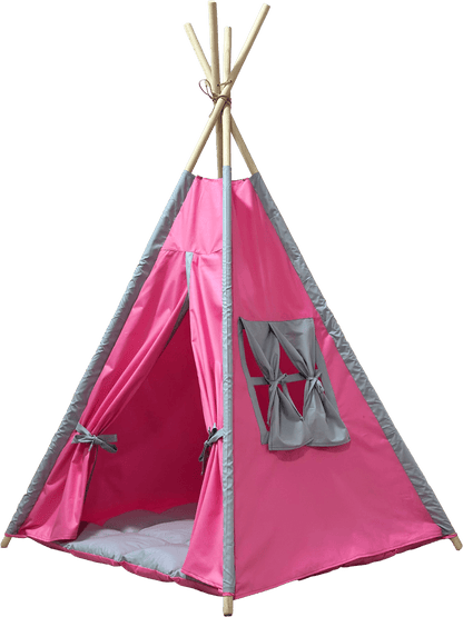 Dečiji šator - Roze Sivi - Mang Srbija