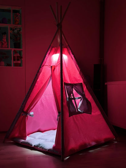 Dečiji šator - Roze Sivi - Mang Srbija