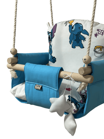 Ljuljaška Stitch - Plava - Mang Srbija