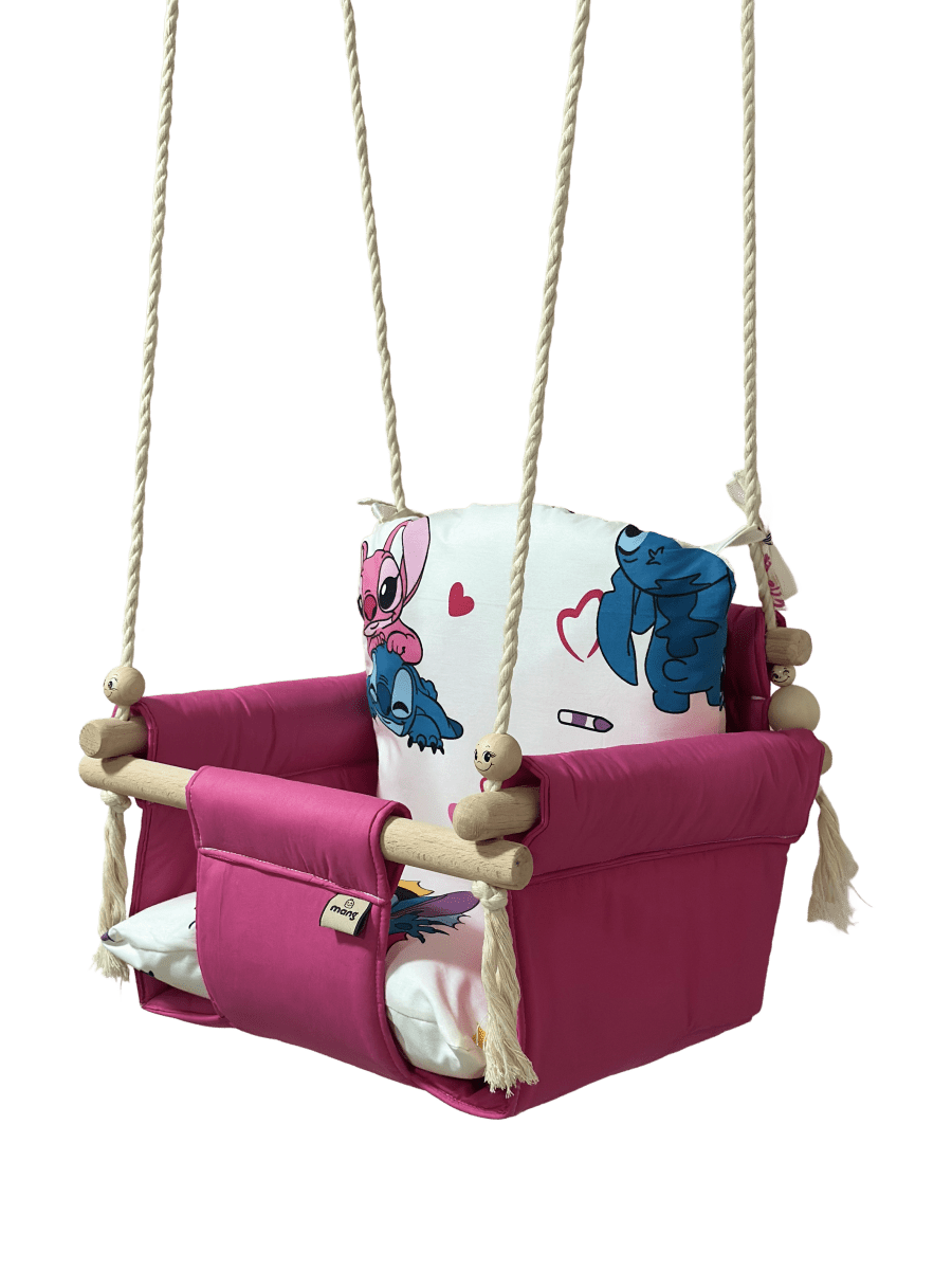 Ljuljaška Stitch - Roze - Mang Srbija