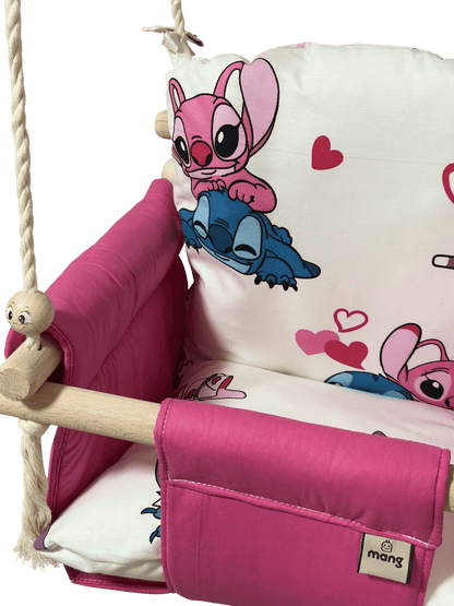 Ljuljaška Stitch - Roze - Mang Srbija