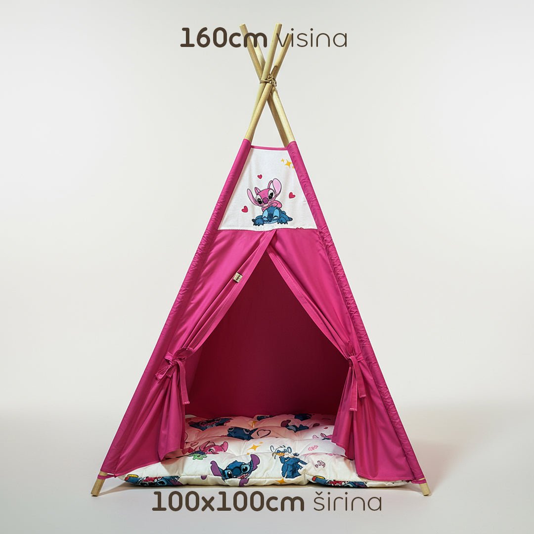 Šator za decu - Stitch Roze - Mang Srbija