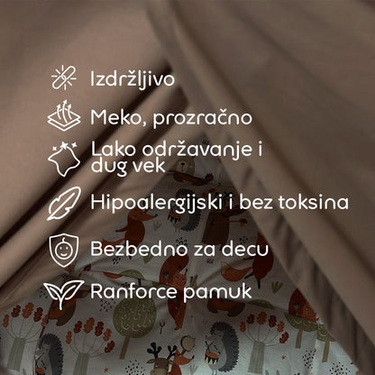 Šator za decu - Životinjice - Mang Srbija